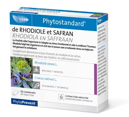 Phytostandard Rhodiola-Saffraan - 30 tabl