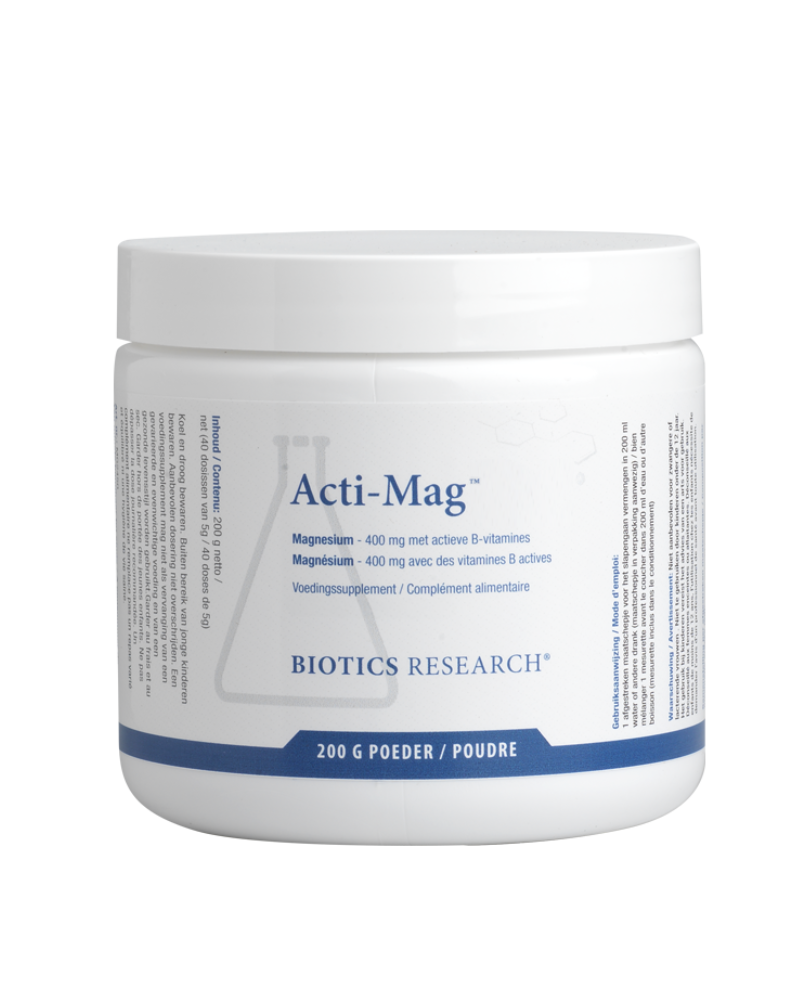 Acti-Mag (magnesium) - Goût neutre - 200 gr