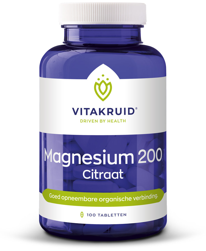 Magnesium 200 Citraat - 90 tab