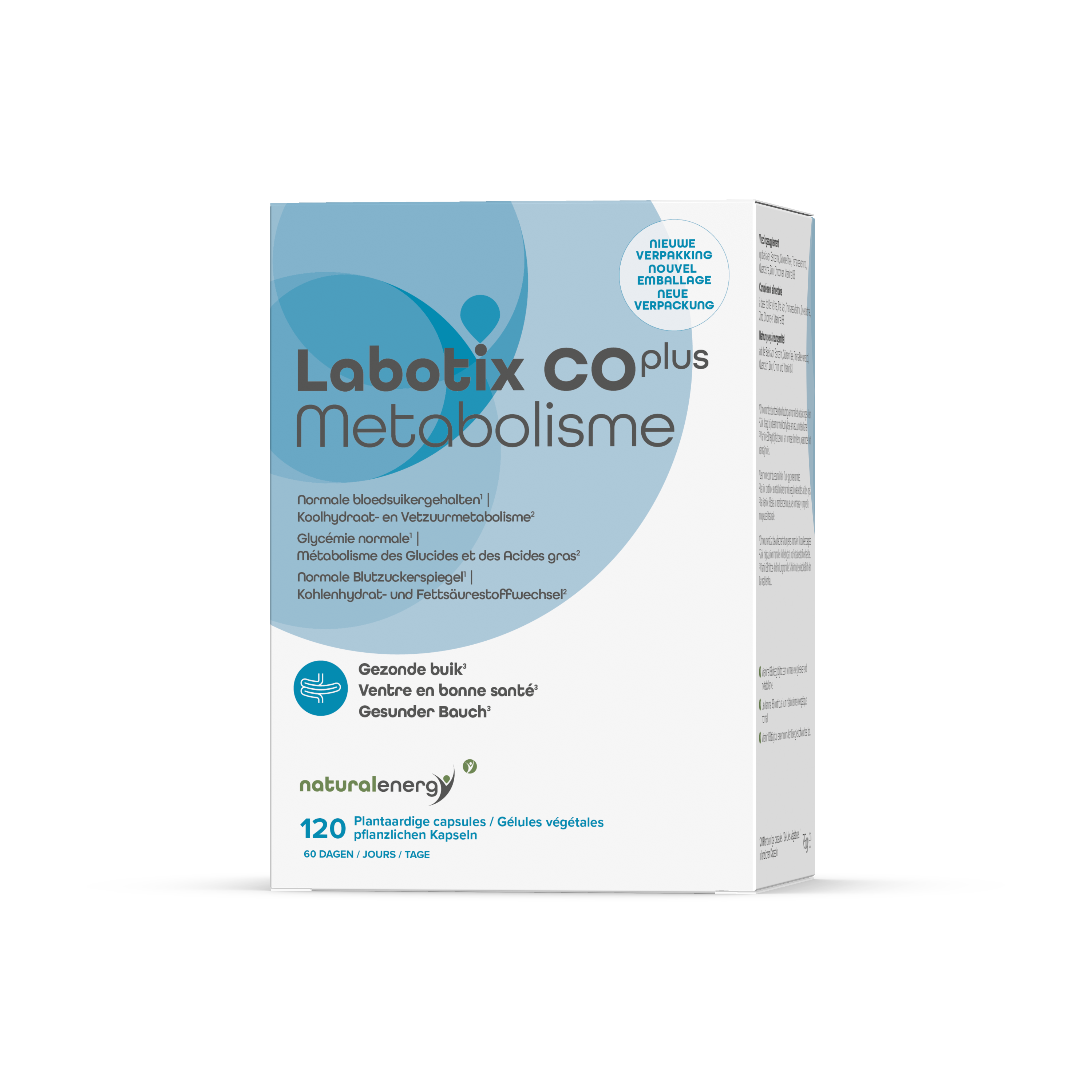 Labotix Co Plus Metabolisme - 120 gél