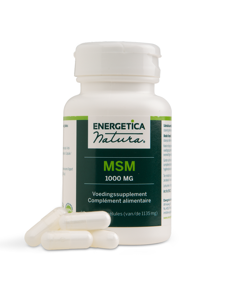 MSM 1000mg - 60 gélu.